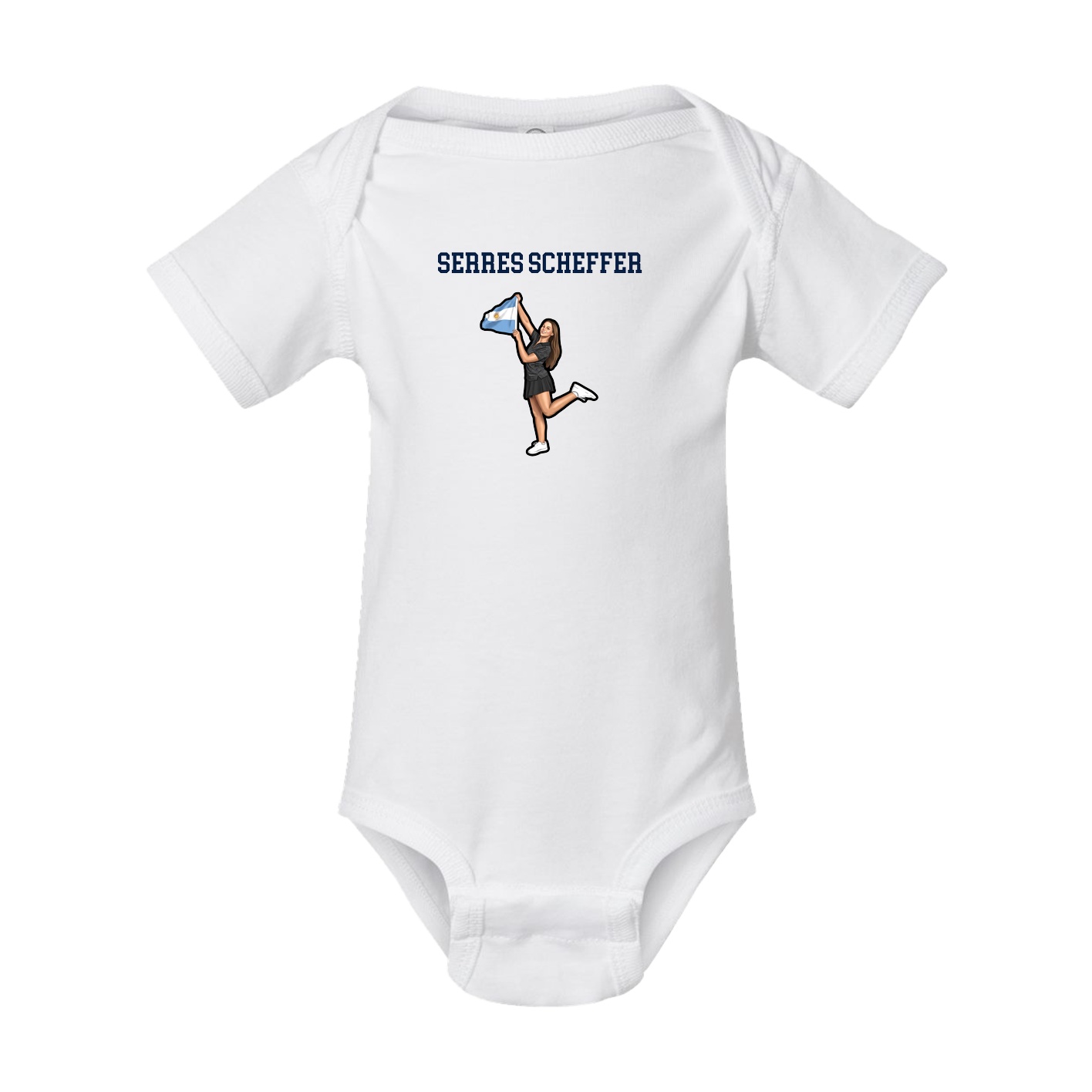 Baby Onesie — Shirsey in White