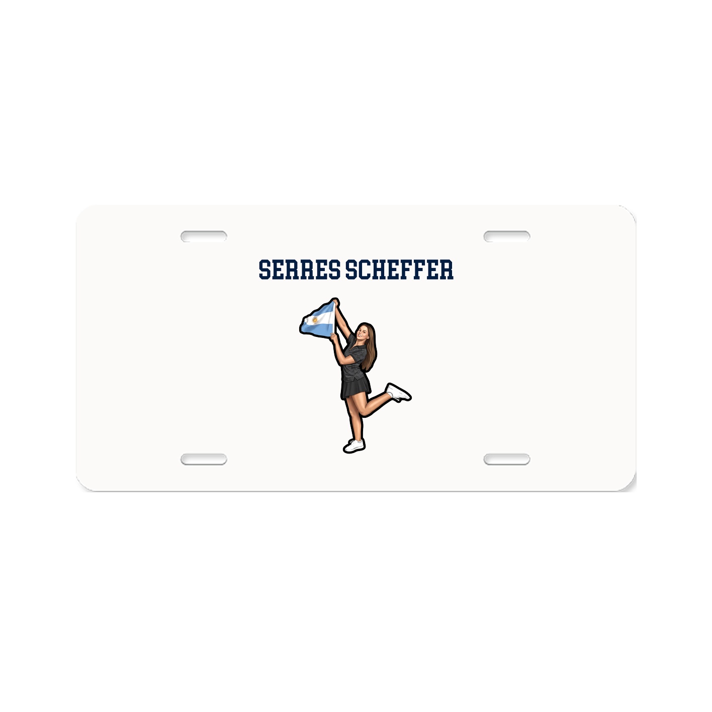 License Plate — Shirsey in Classic