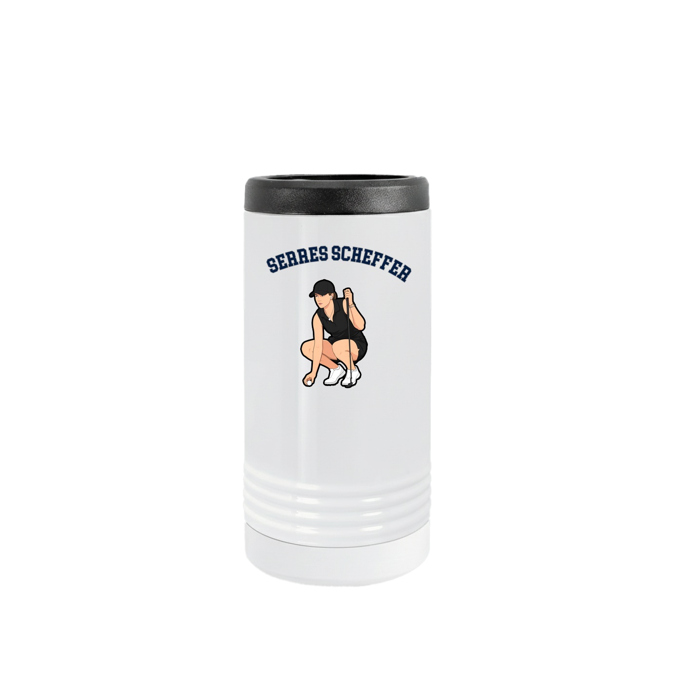 Slim Beverage Holder — Shirsey Arch in White