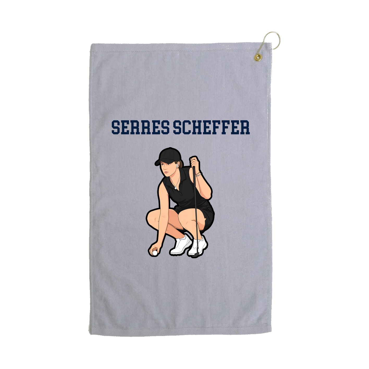 Golf Towel — Shirsey in Grey