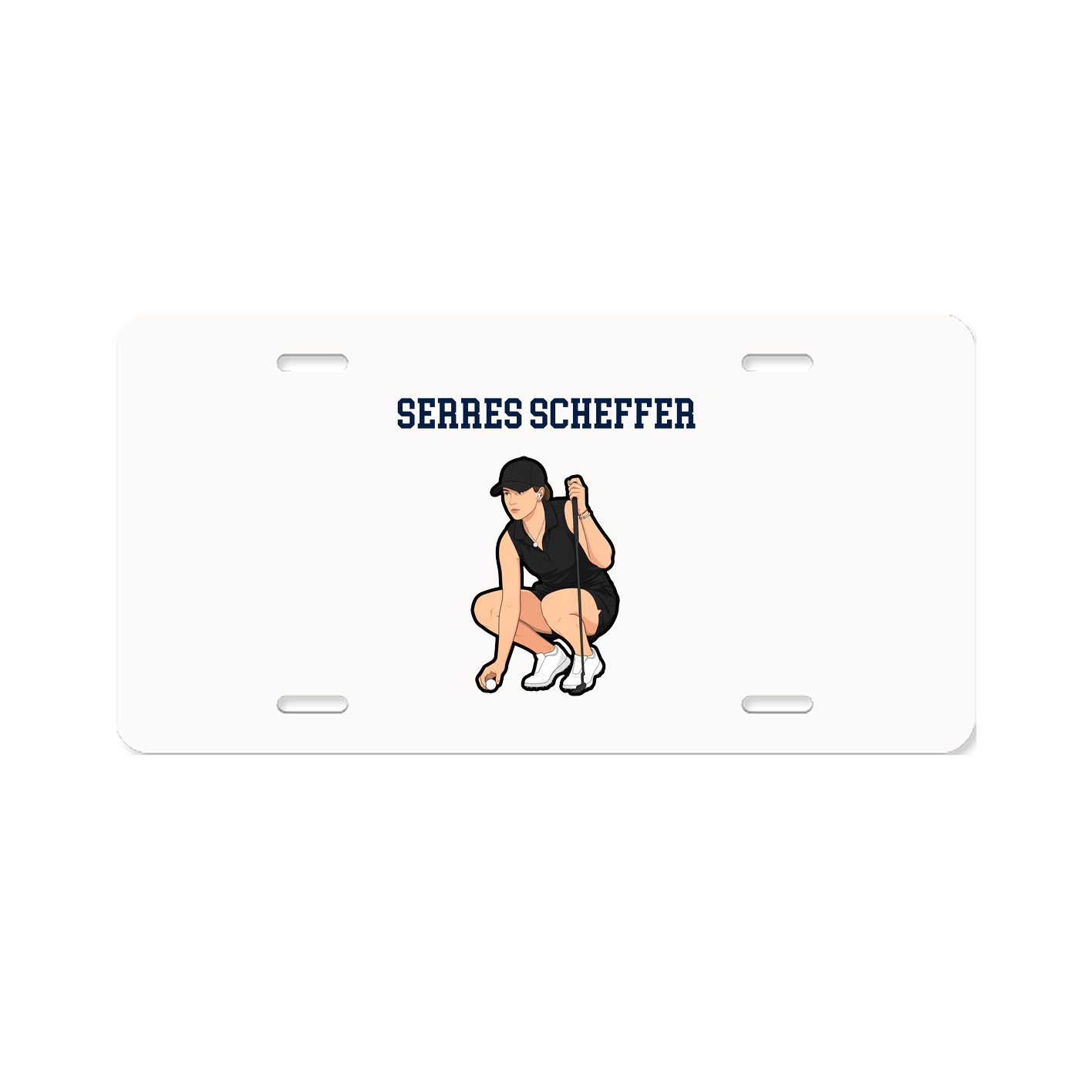 License Plate — Shirsey in Classic