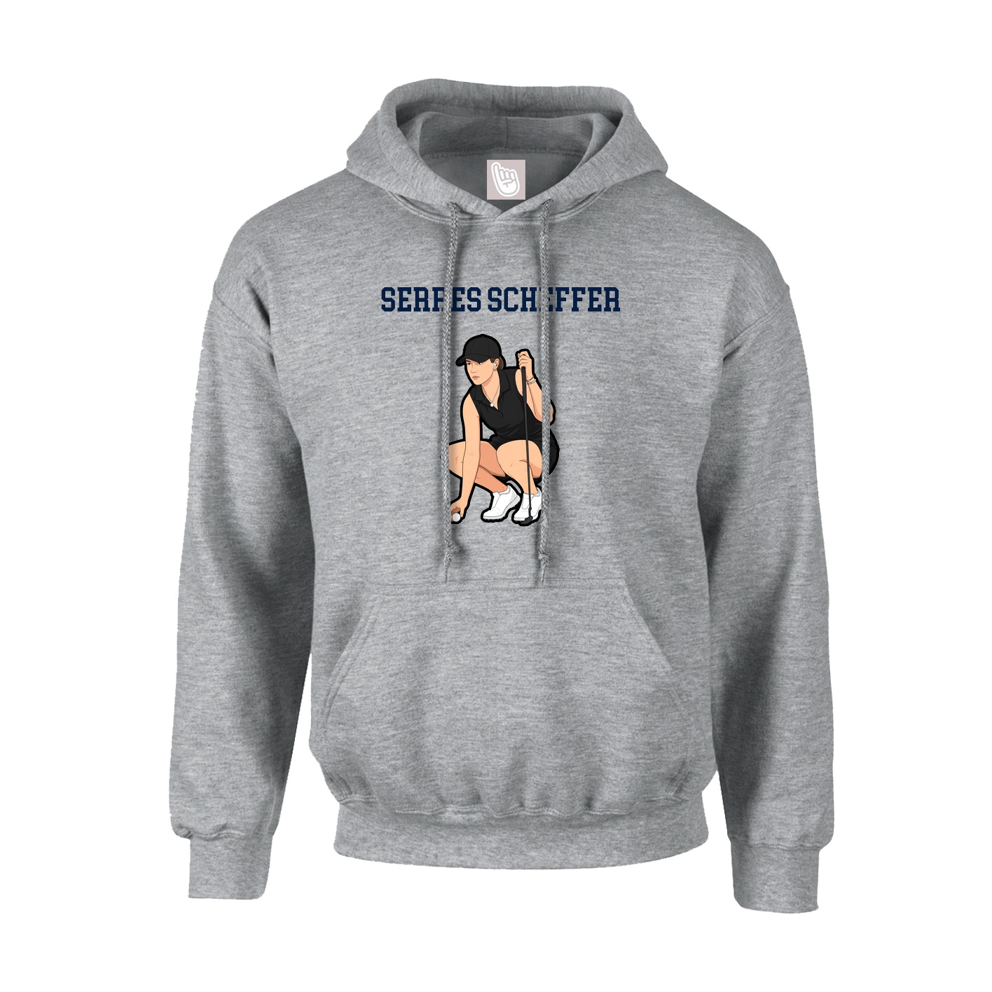 Hoodie — Shirsey in Grey