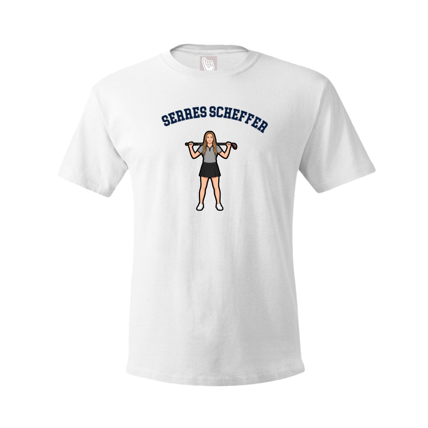 Tee — Shirsey Arch in White