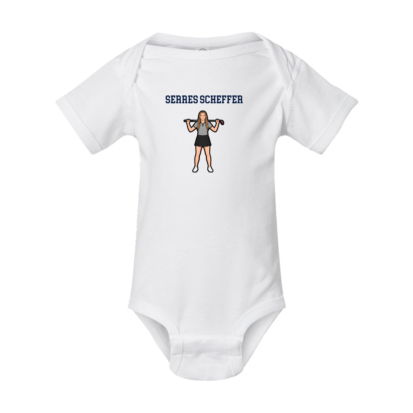 Baby Onesie — Shirsey in White