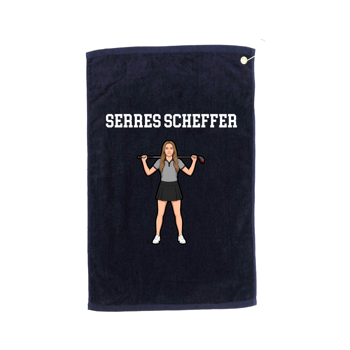Golf Towel — Shirsey in Navy