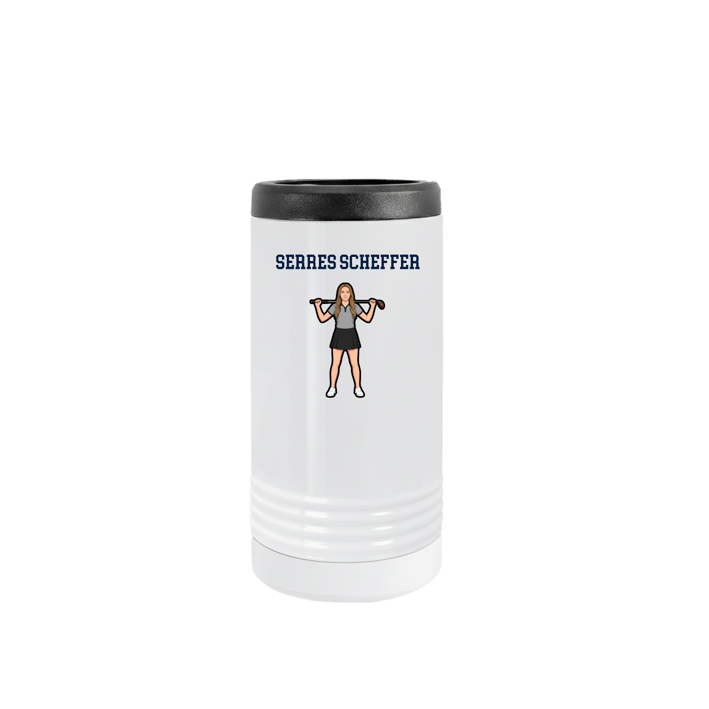 Slim Beverage Holder — Shirsey in White