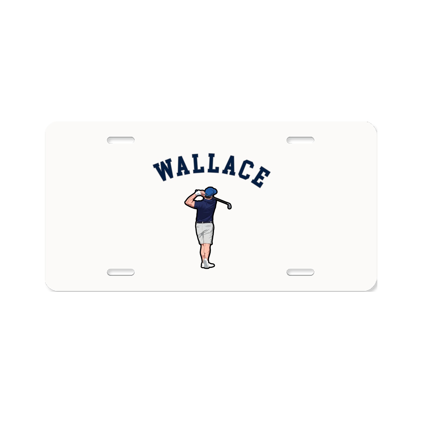 License Plate — Shirsey Arch in Classic