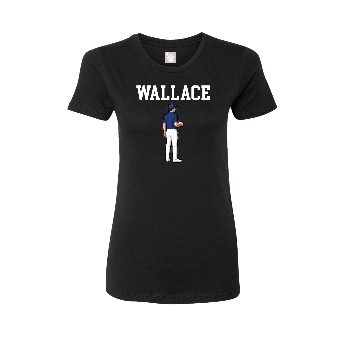Fitted Women's Tee — Shirsey in Black