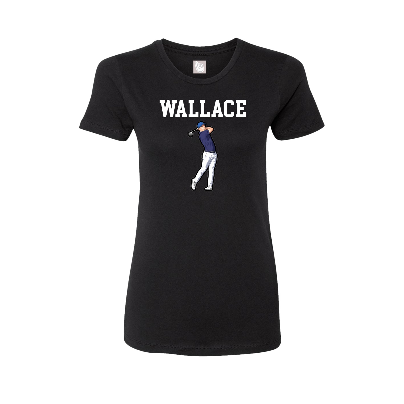 Fitted Women's Tee — Shirsey in Black