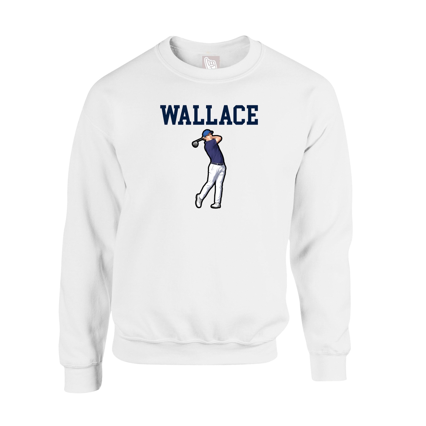Fleece Crew — Shirsey in White