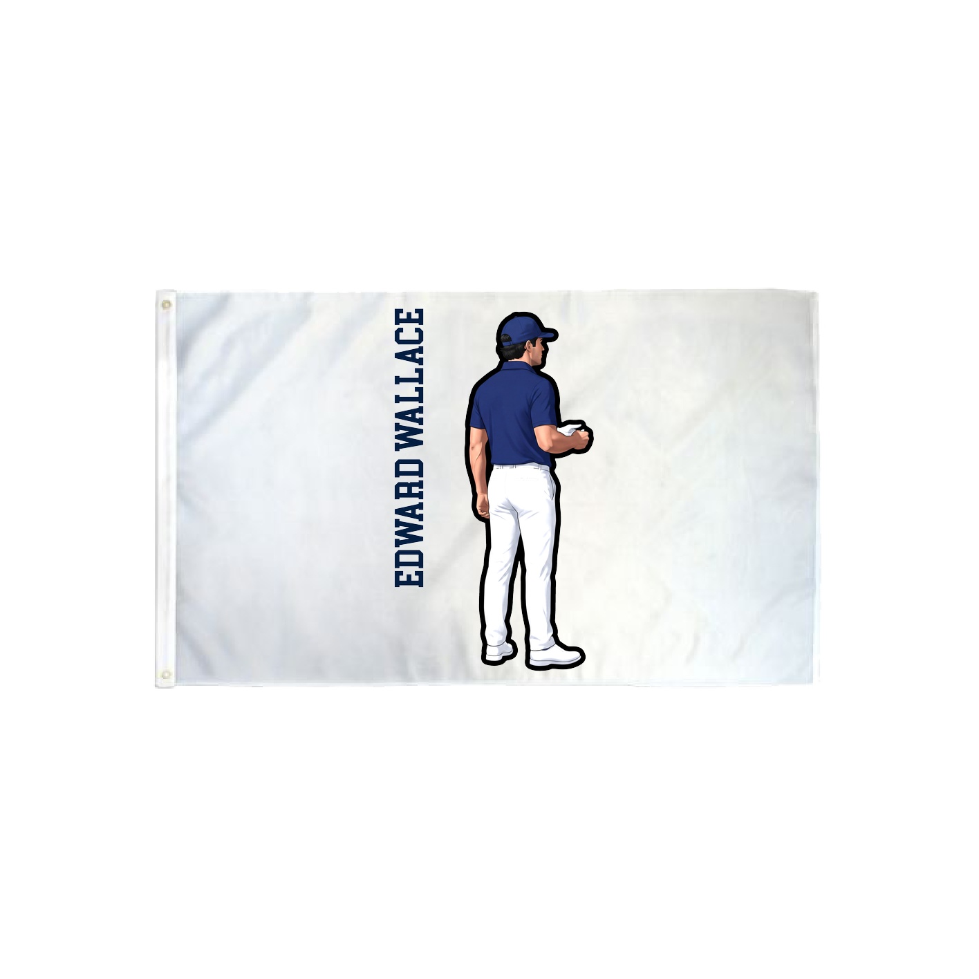 3x5 Flag — Name Vertical in Classic