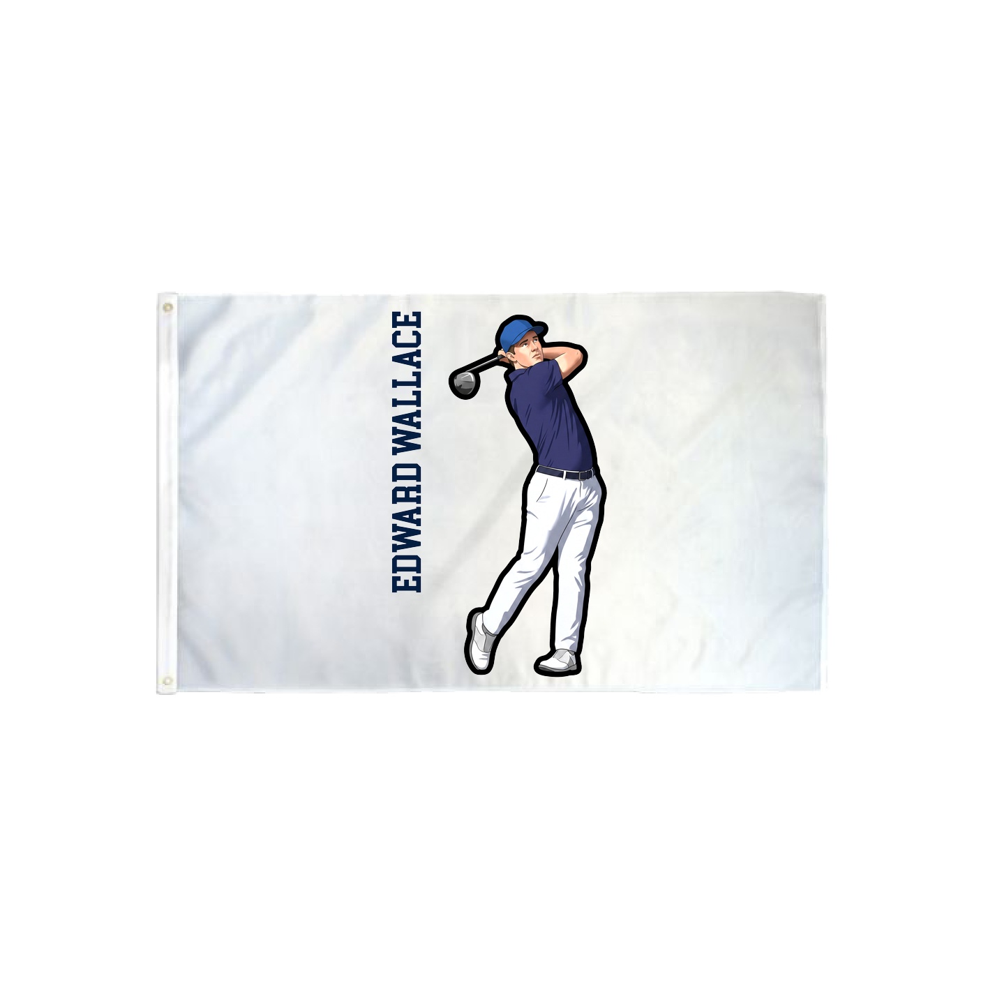 3x5 Flag — Name Vertical in Classic