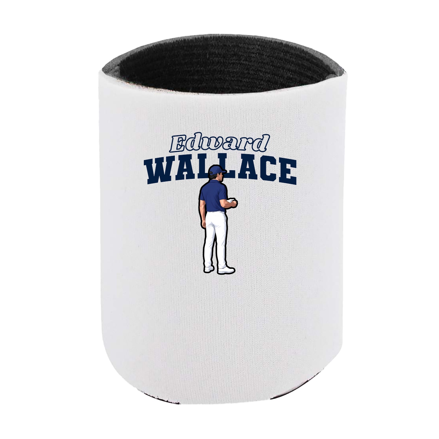 Can Holder — Name Arch in White