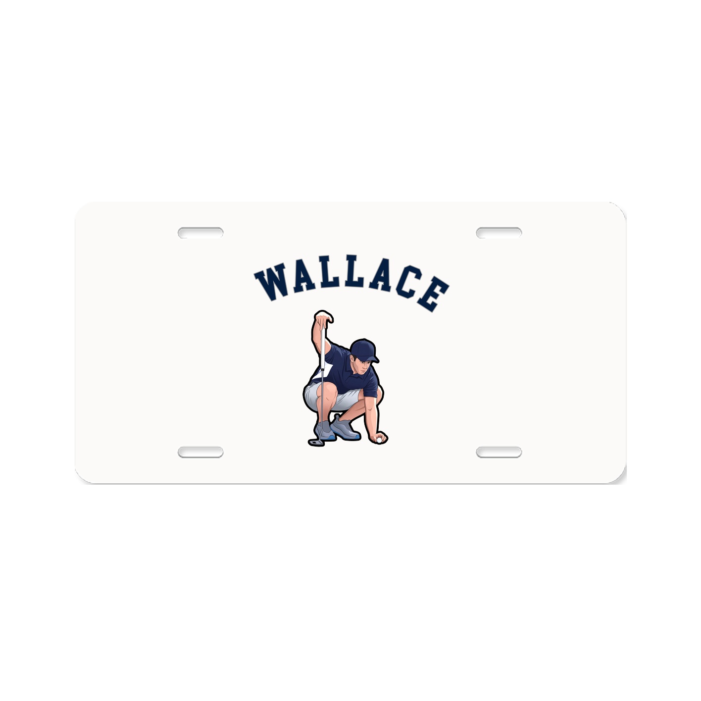 License Plate — Shirsey Arch in Classic
