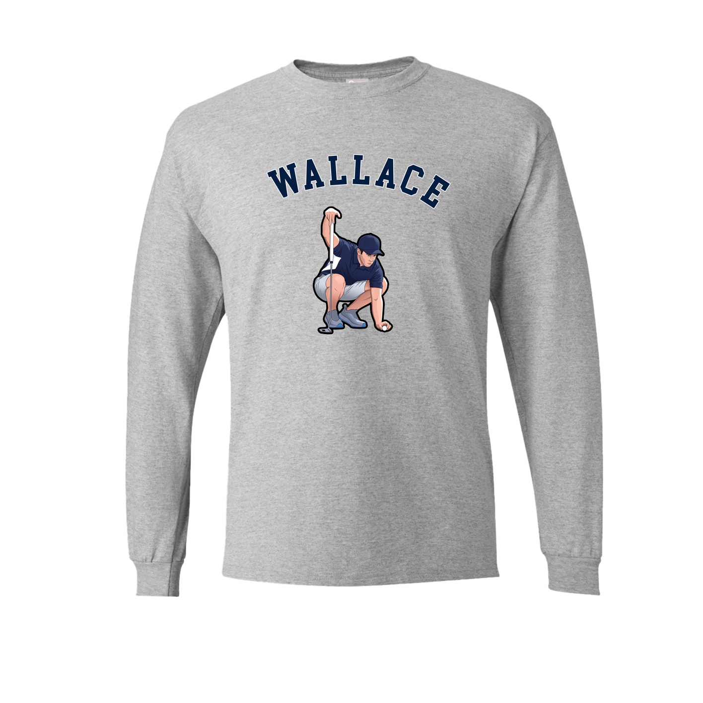 Long Sleeve Tee — Shirsey Arch in Grey