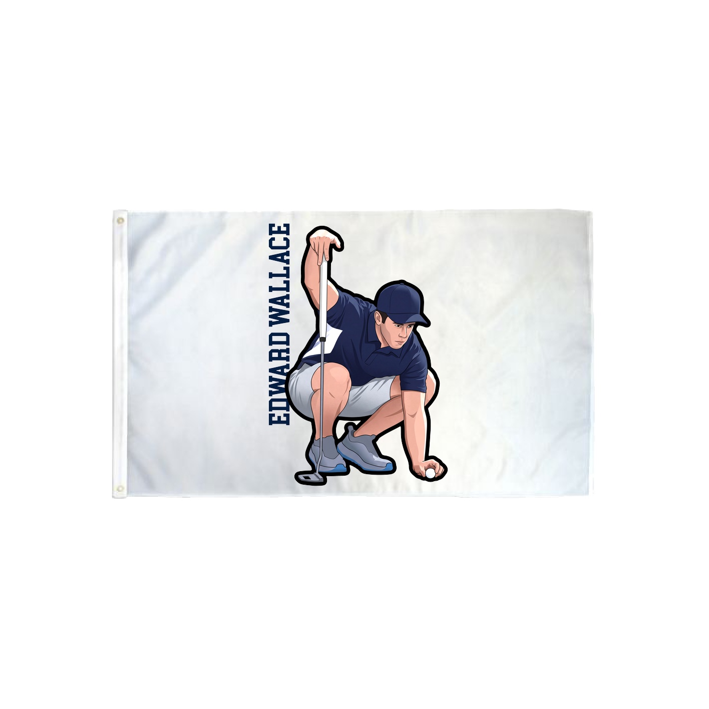 3x5 Flag — Name Vertical in Classic