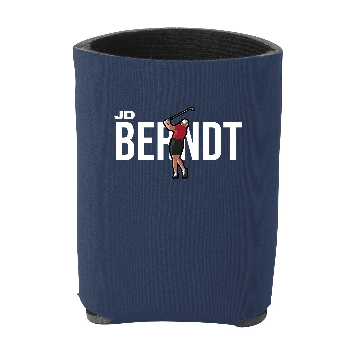 Can Holder — Player Name in Navy