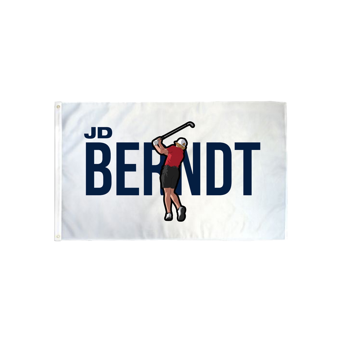 3x5 Flag — Player Name in Classic