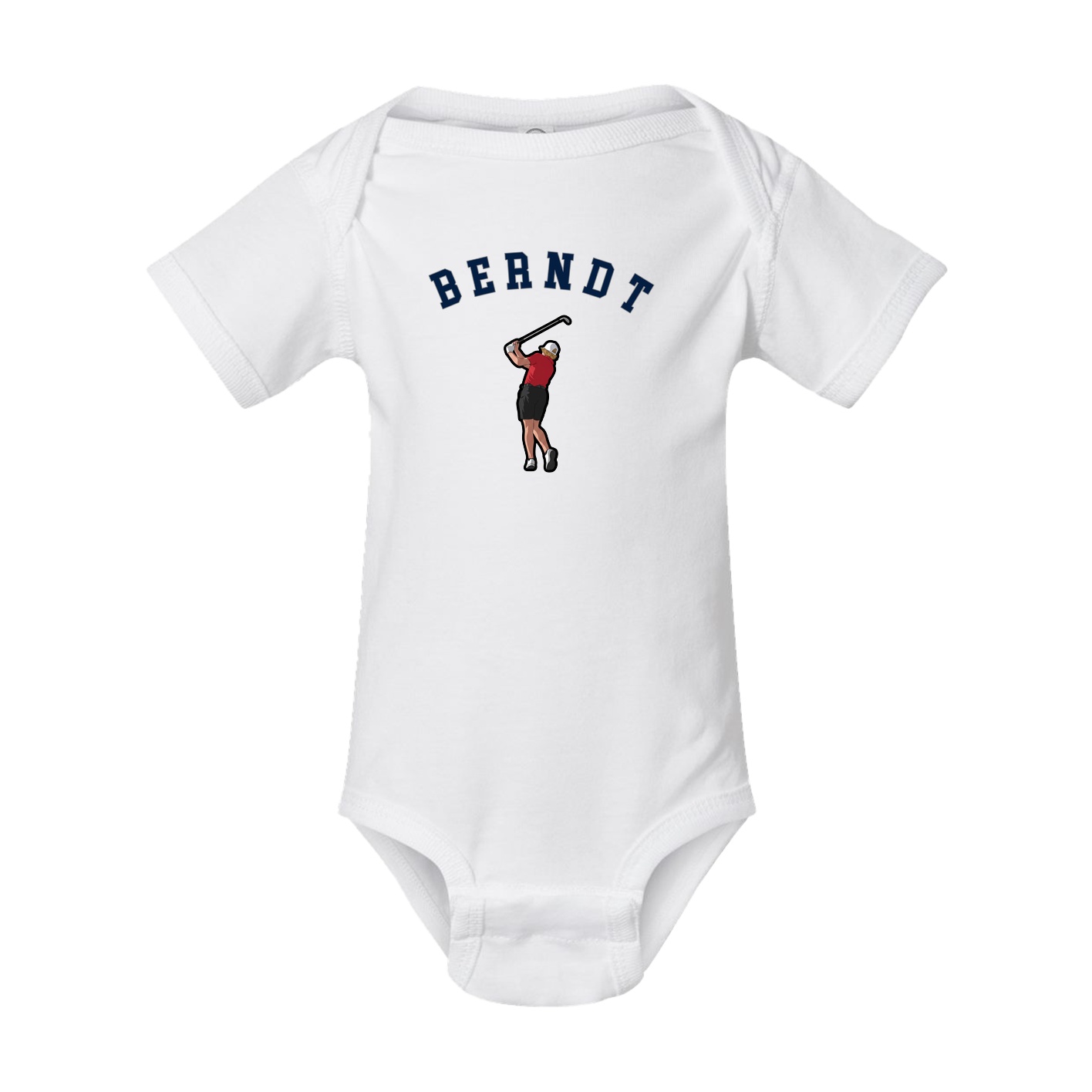Baby Onesie — Shirsey Arch in White