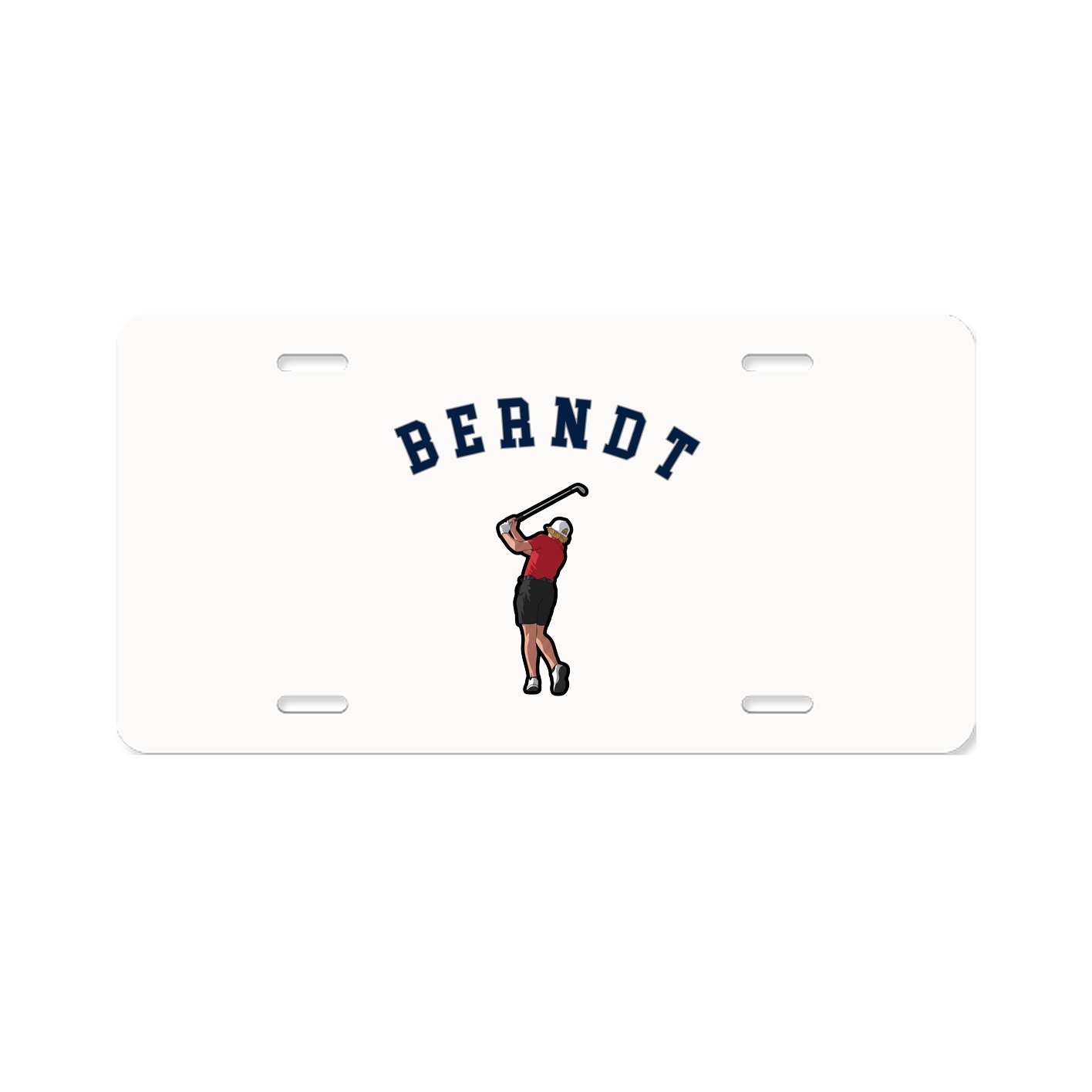 License Plate — Shirsey Arch in Classic