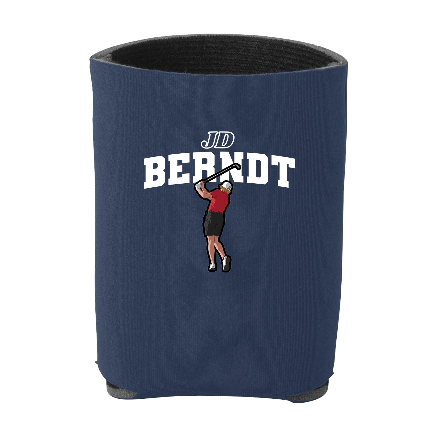 Can Holder — Name Arch in Navy