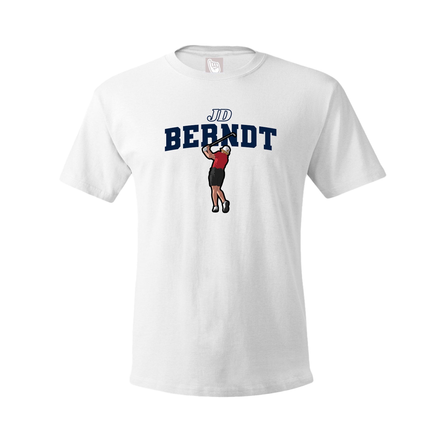 Tee — Name Arch in White