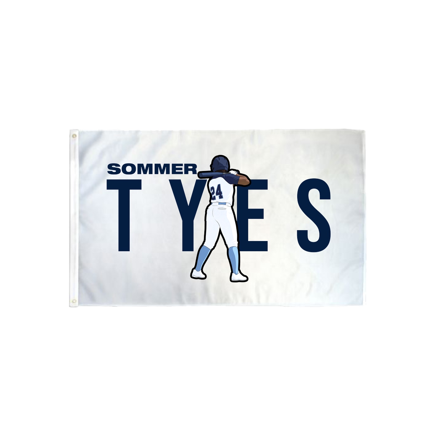 3x5 Flag — Player Name in Classic