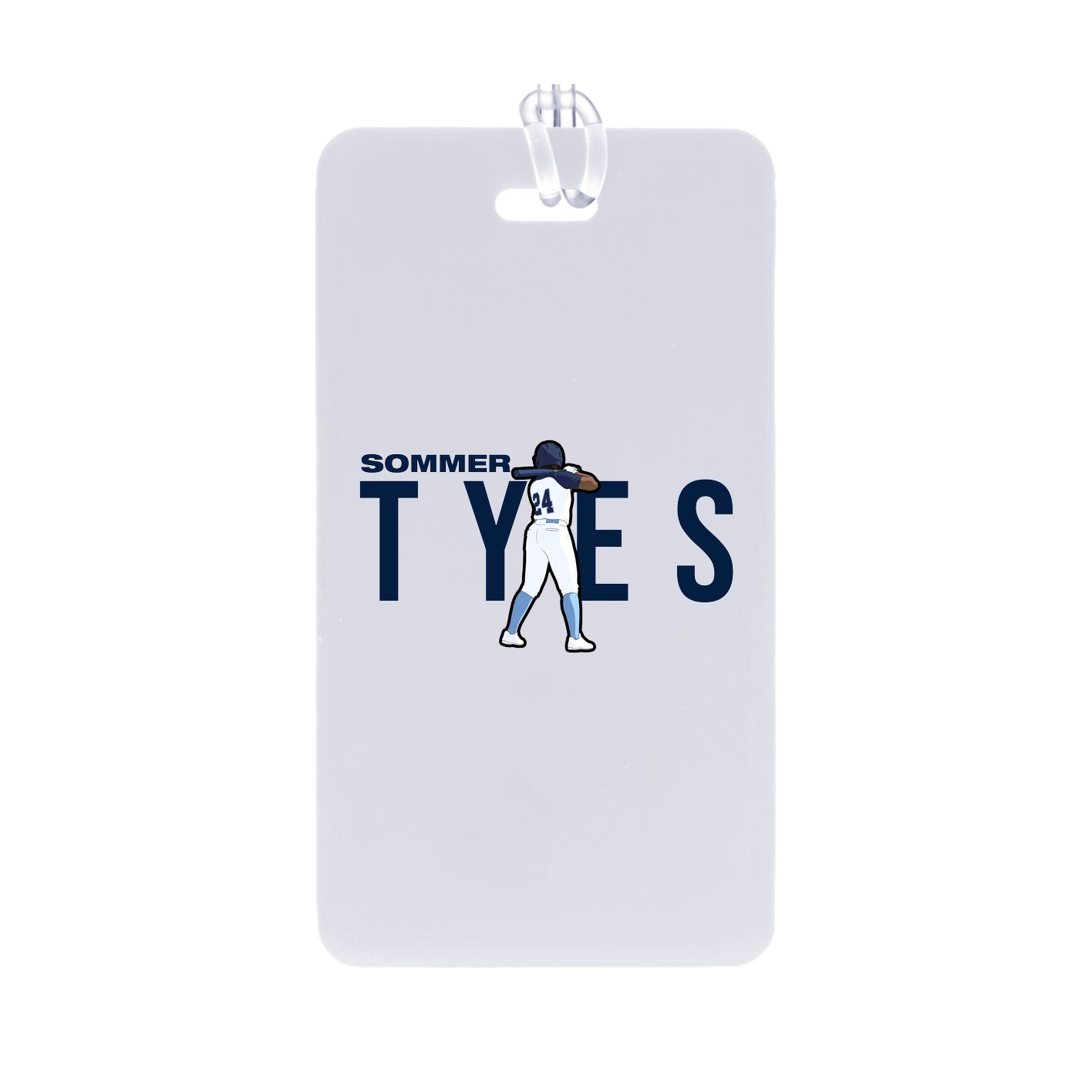 Bag Tag — Player Name in Classic