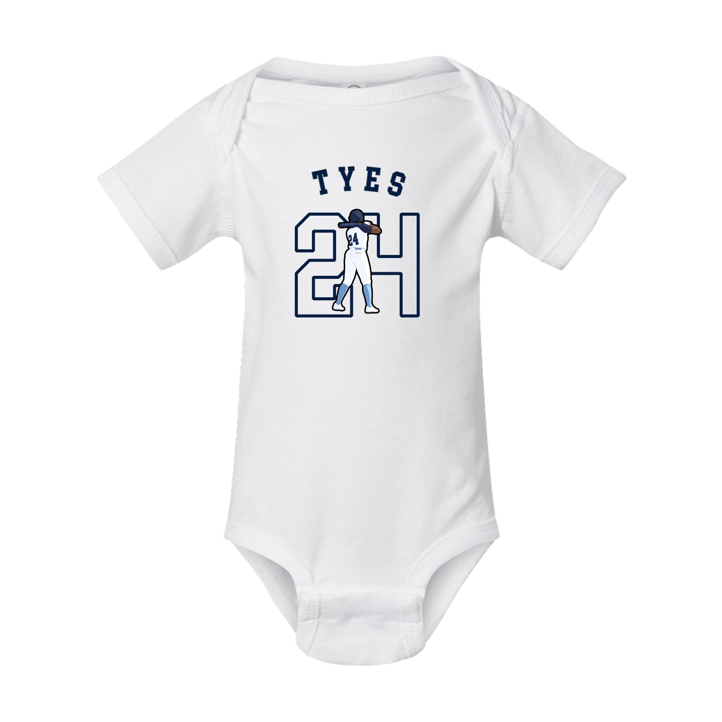 Baby Onesie — Shirsey Arch in White