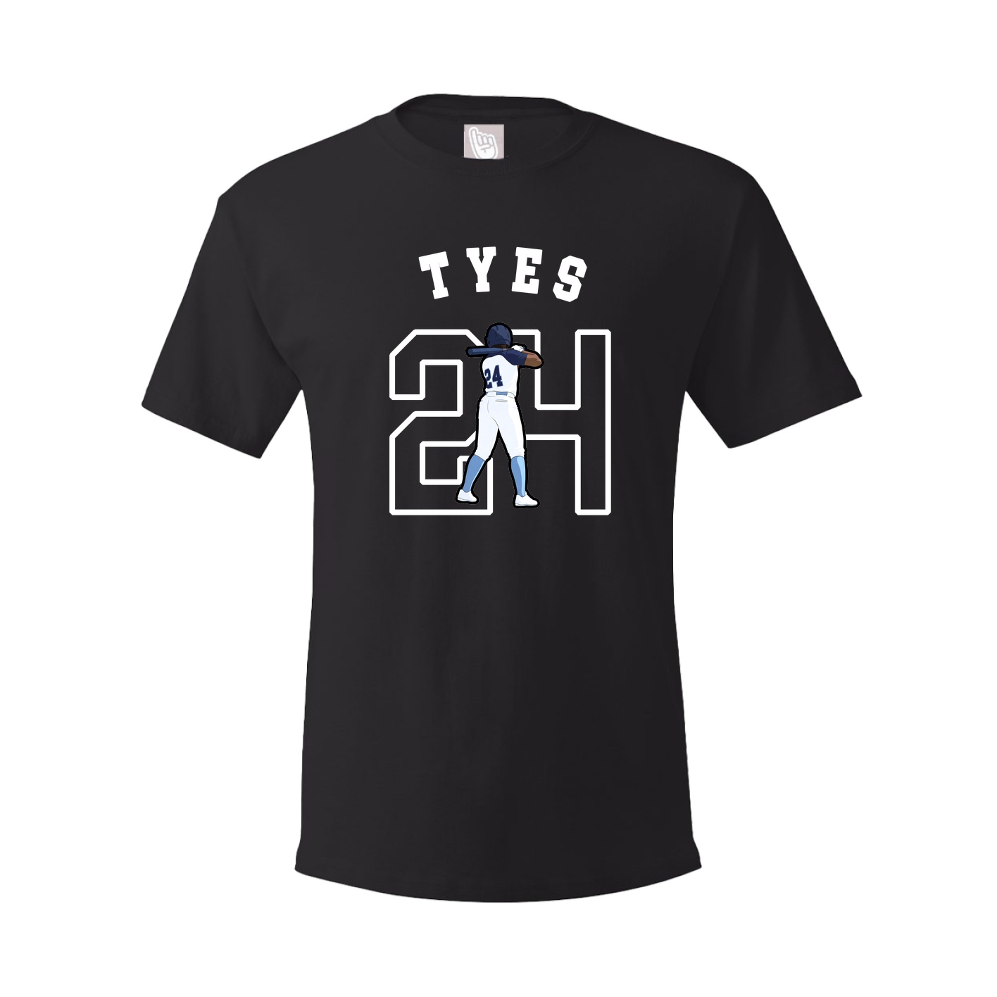 Youth Tee — Shirsey Arch in Black