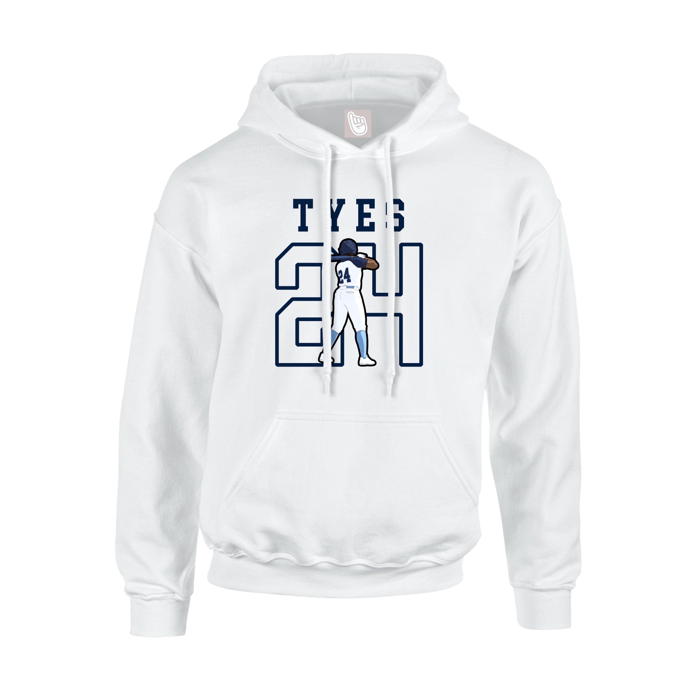 Youth Hoodie — Shirsey in White