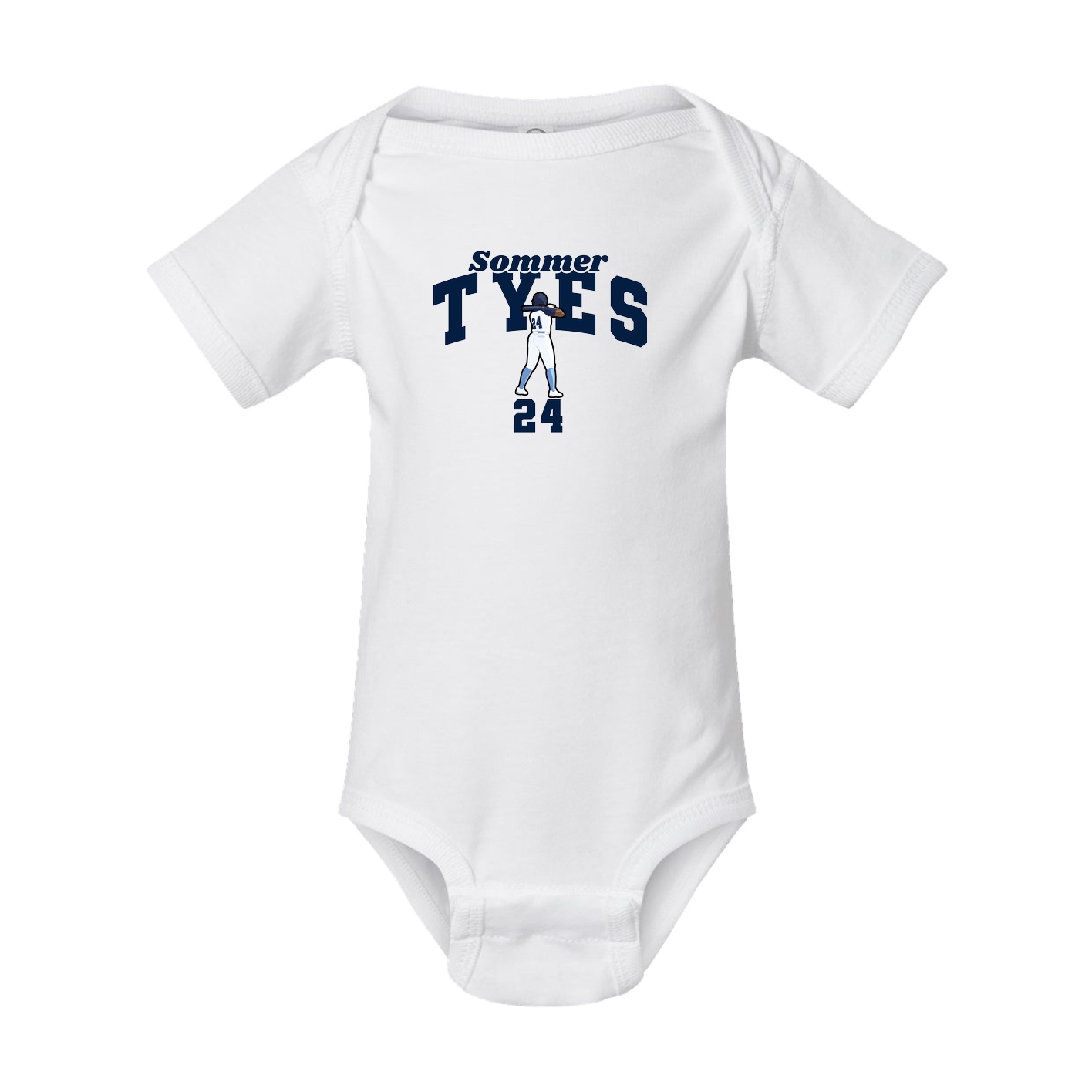 Baby Onesie — Signature Arch in White