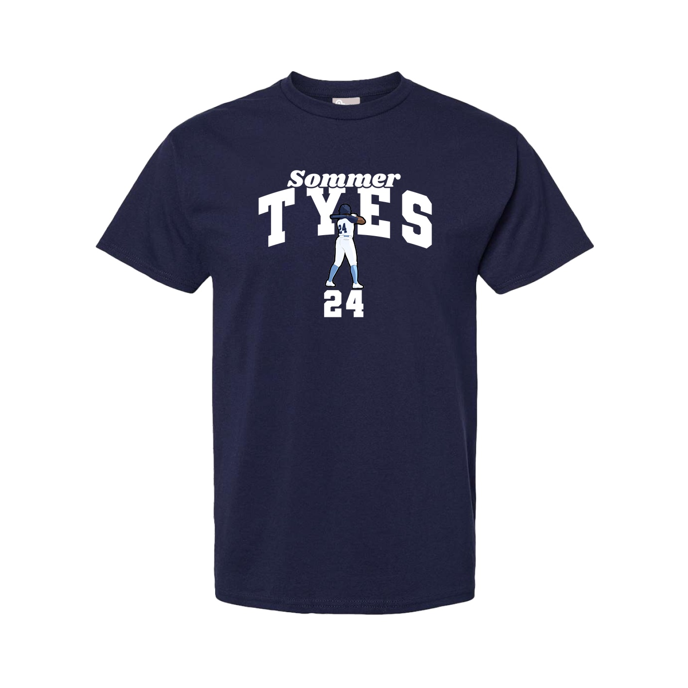 Tee — Signature Arch in Navy