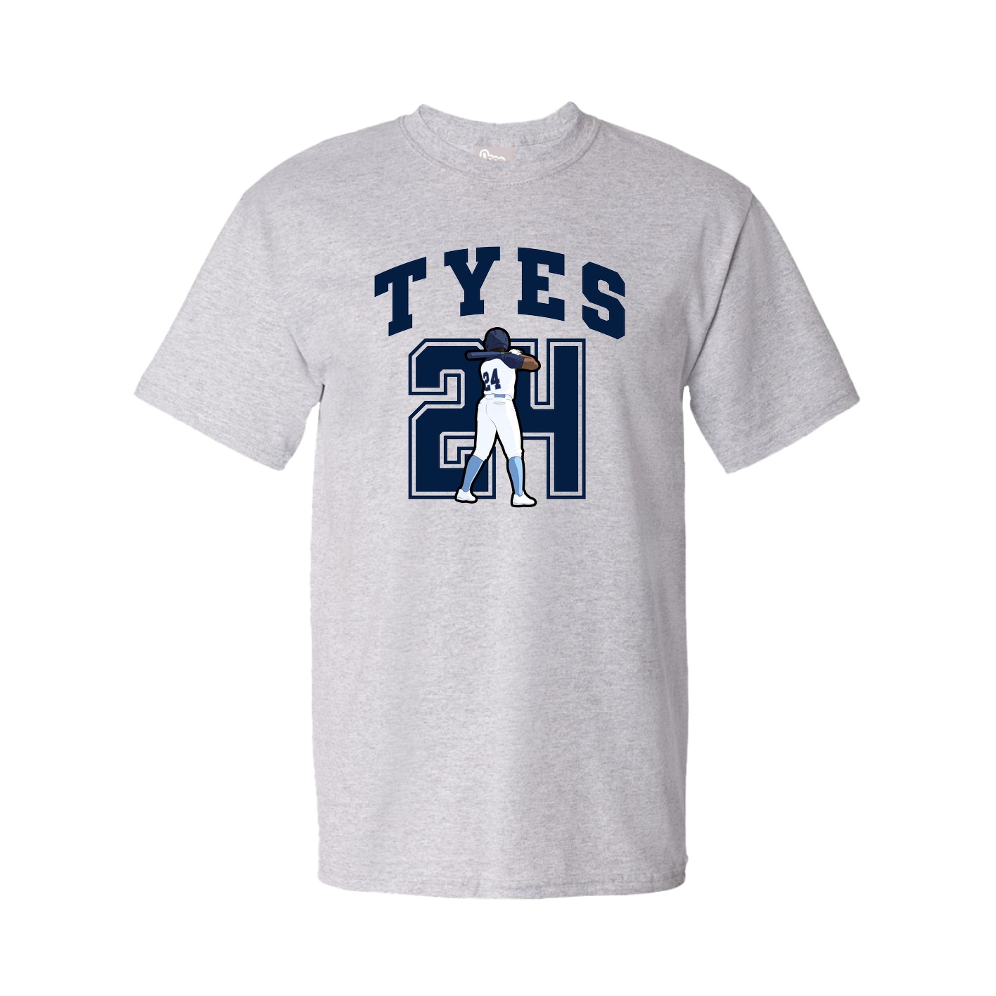 Tee — Number in Grey