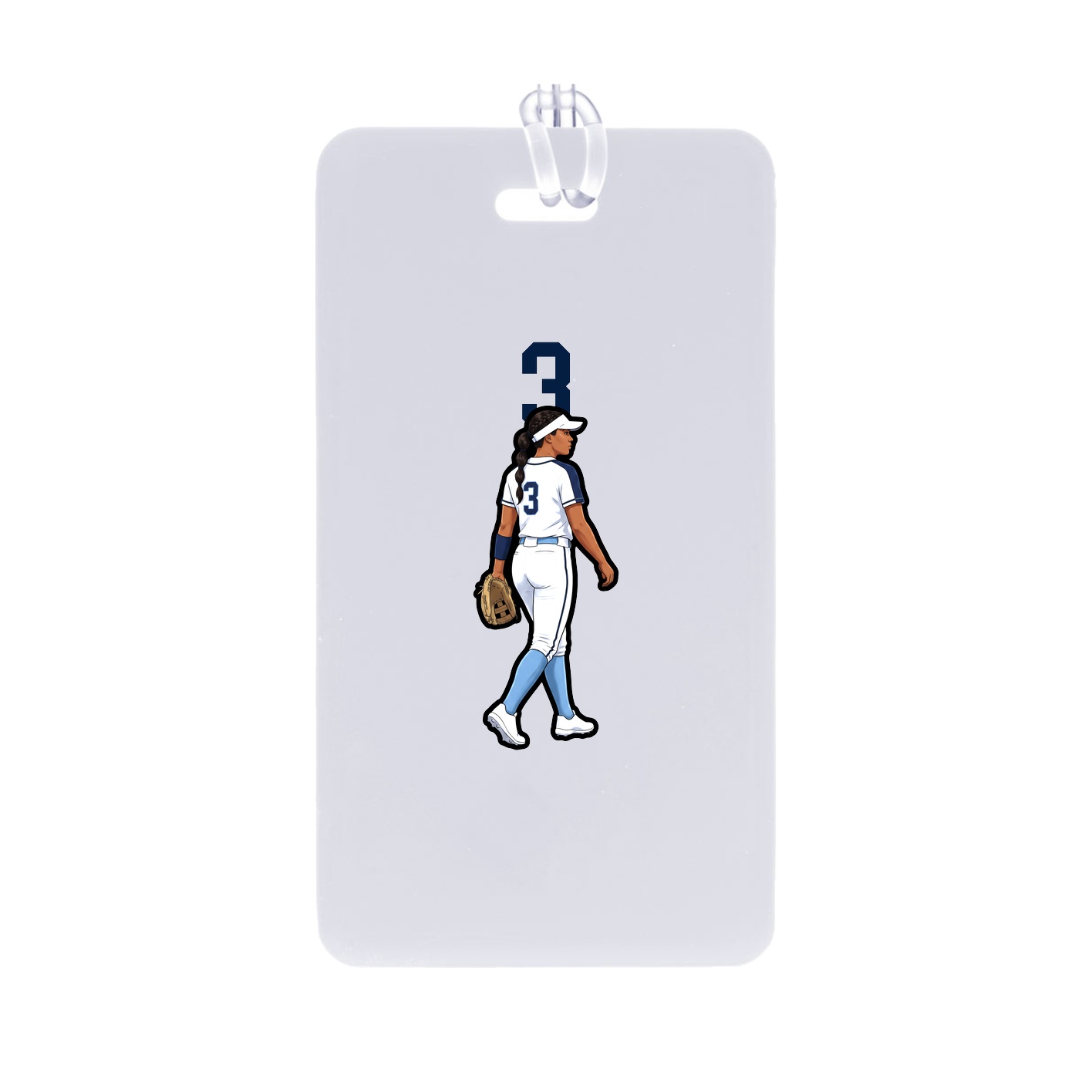 Bag Tag — Number Top in Classic