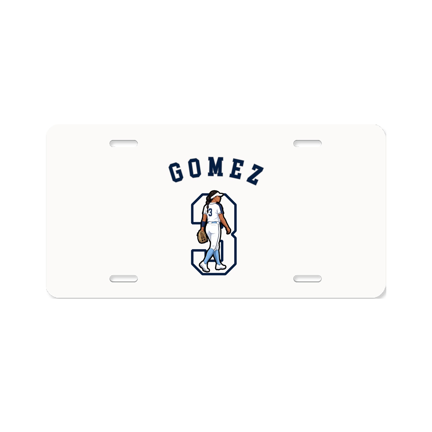 License Plate — Shirsey Arch in Classic