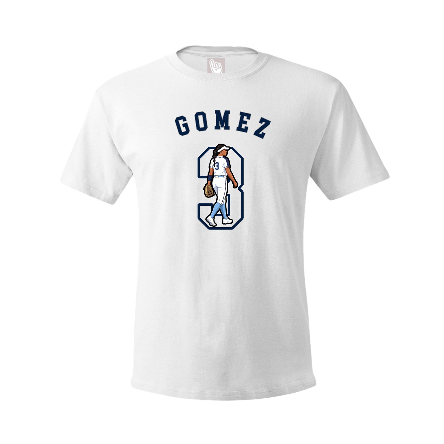 Tee — Shirsey Arch in White