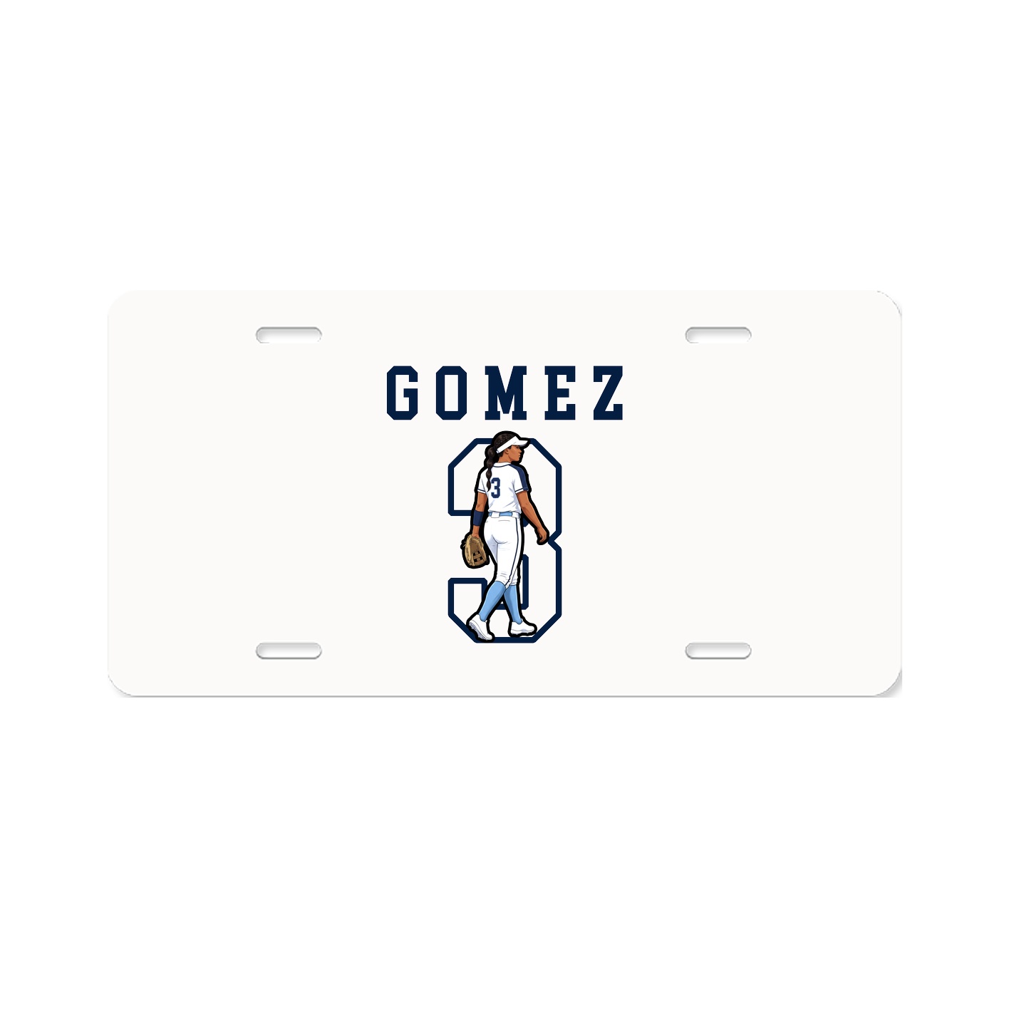 License Plate — Shirsey in Classic