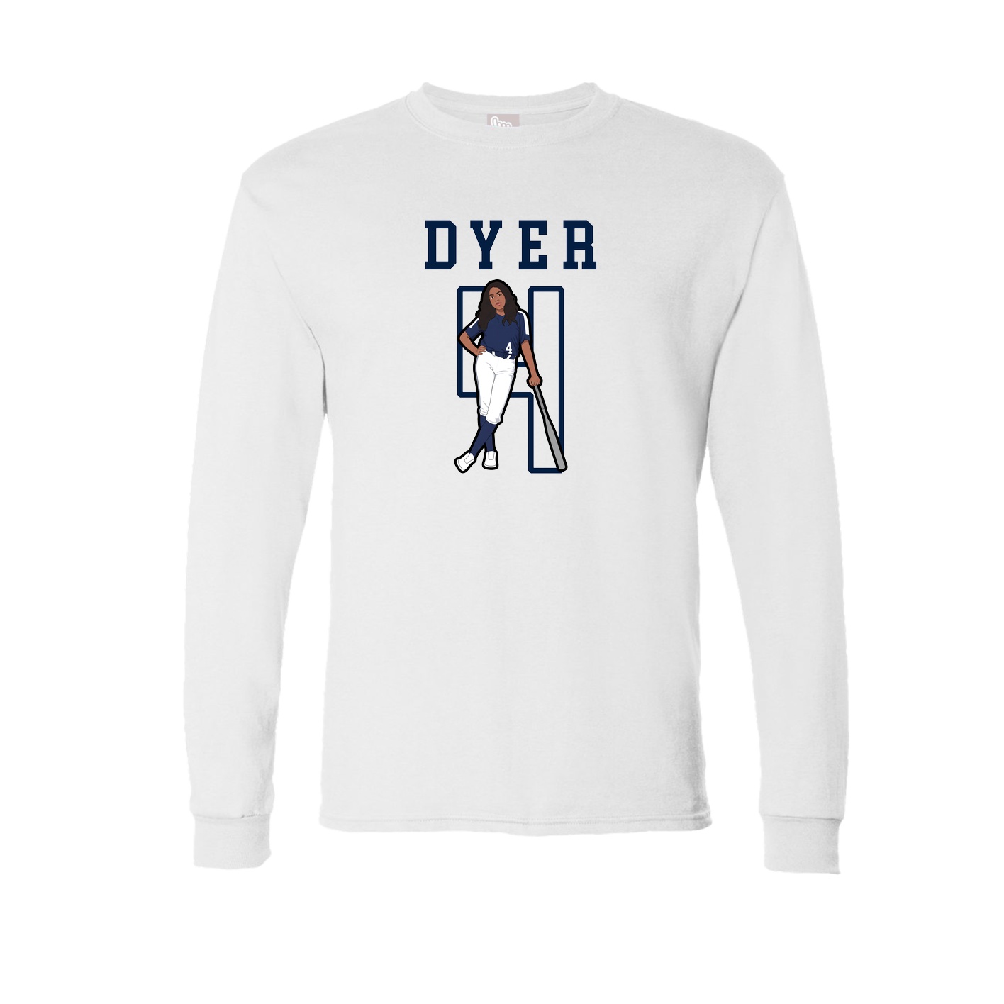 Long Sleeve Tee — Shirsey in White