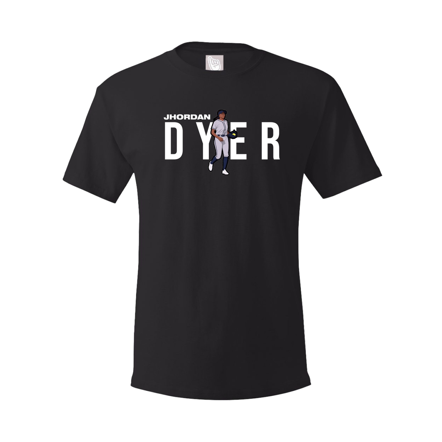 Tee — Player Name in Black