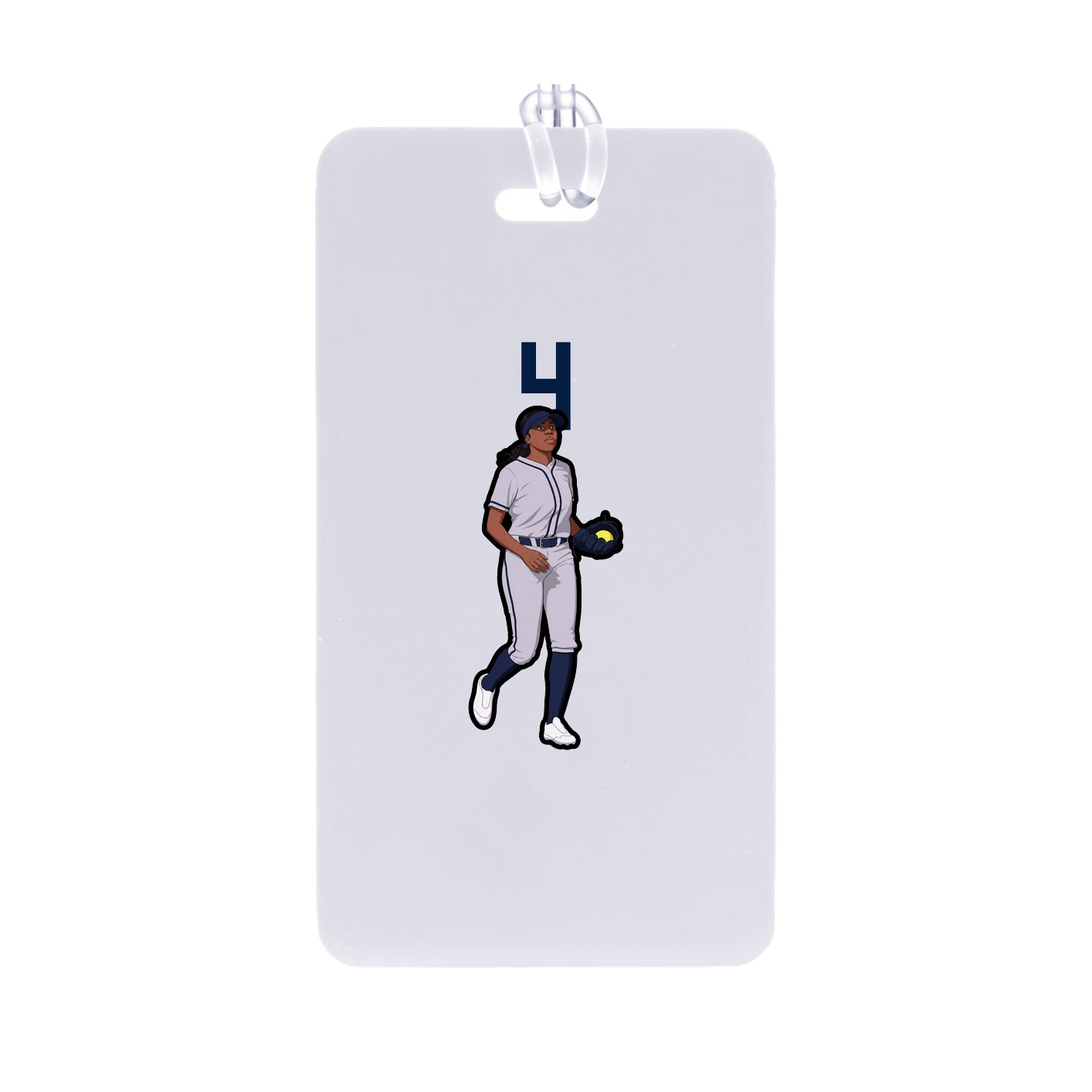Bag Tag — Number Top in Classic