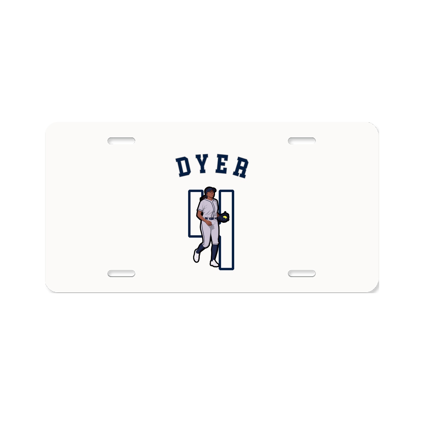 License Plate — Shirsey Arch in Classic