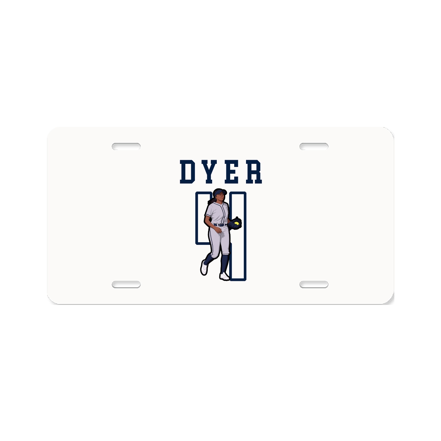 License Plate — Shirsey in Classic