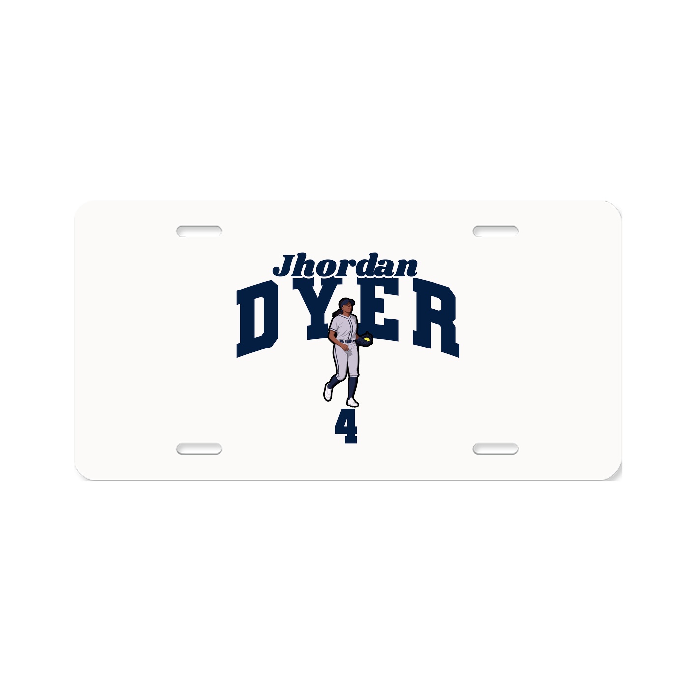License Plate — Signature Arch in Classic