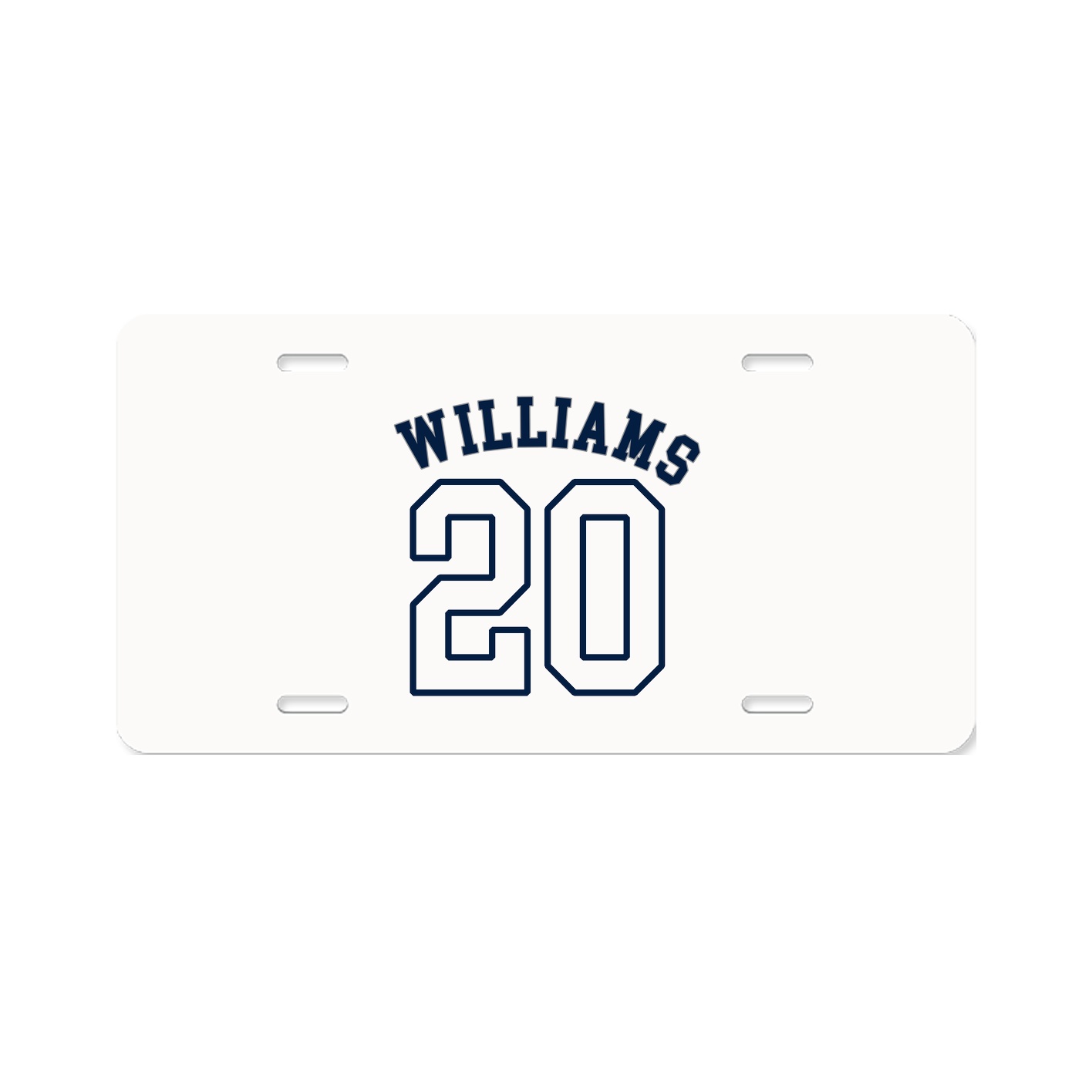 License Plate — Shirsey Arch in Classic