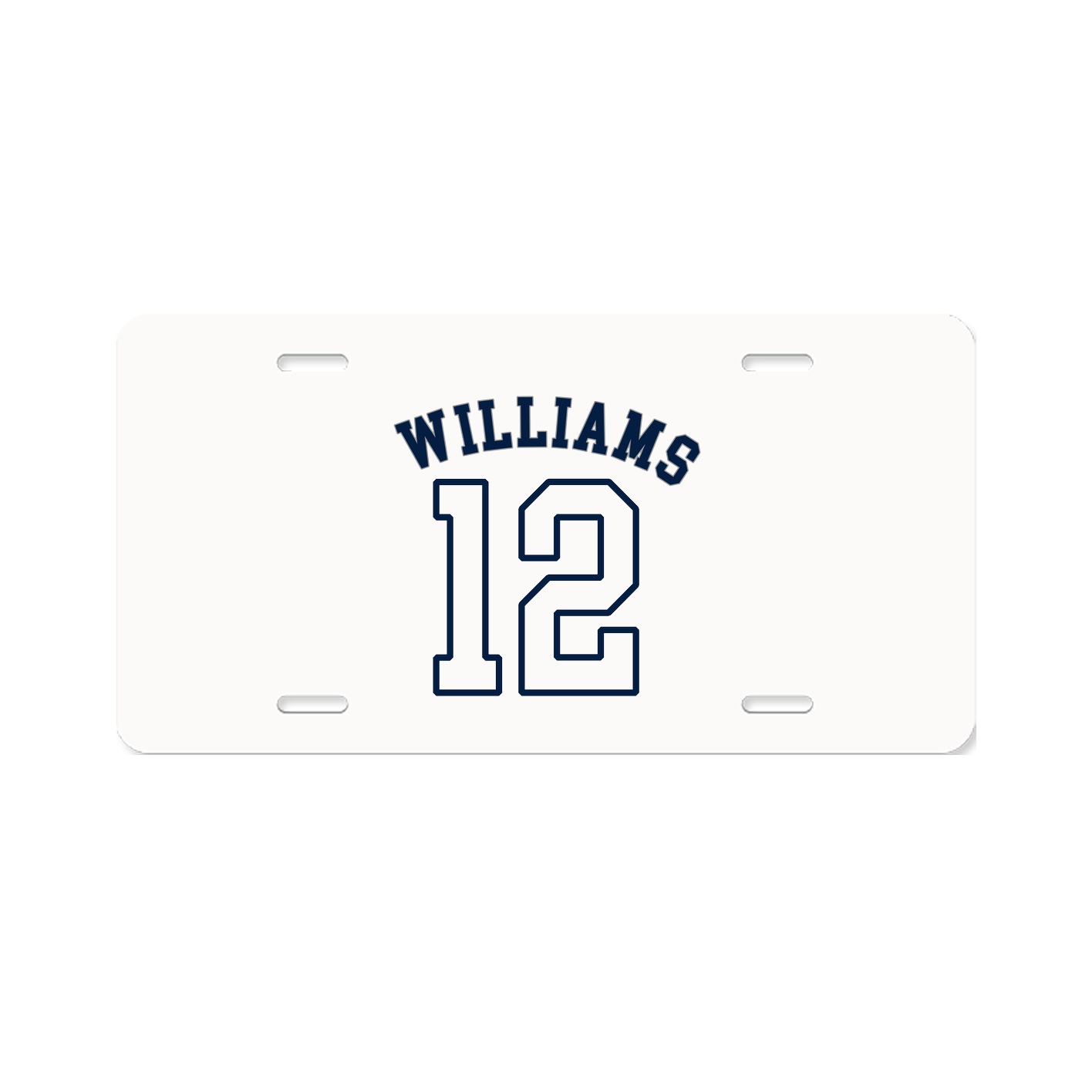 License Plate — Shirsey Arch in Classic
