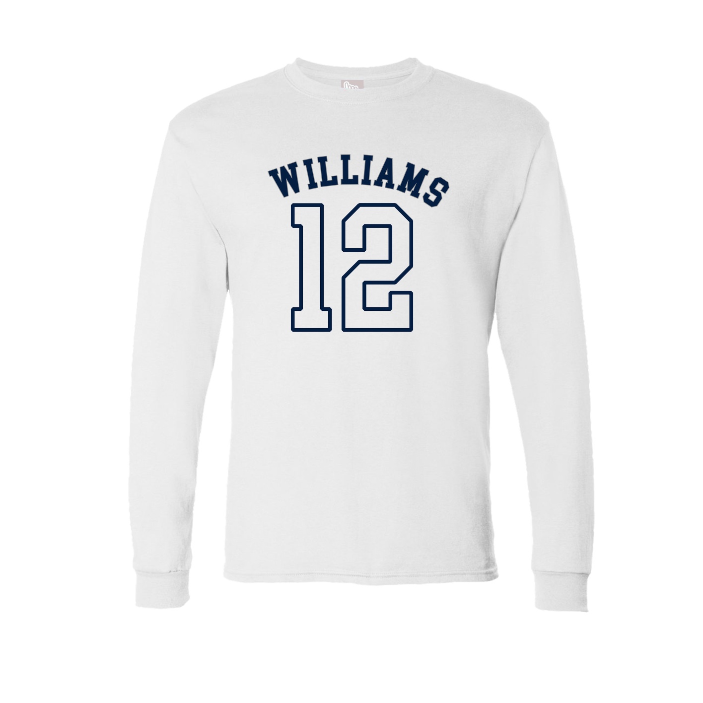 Long Sleeve Tee — Shirsey Arch in White