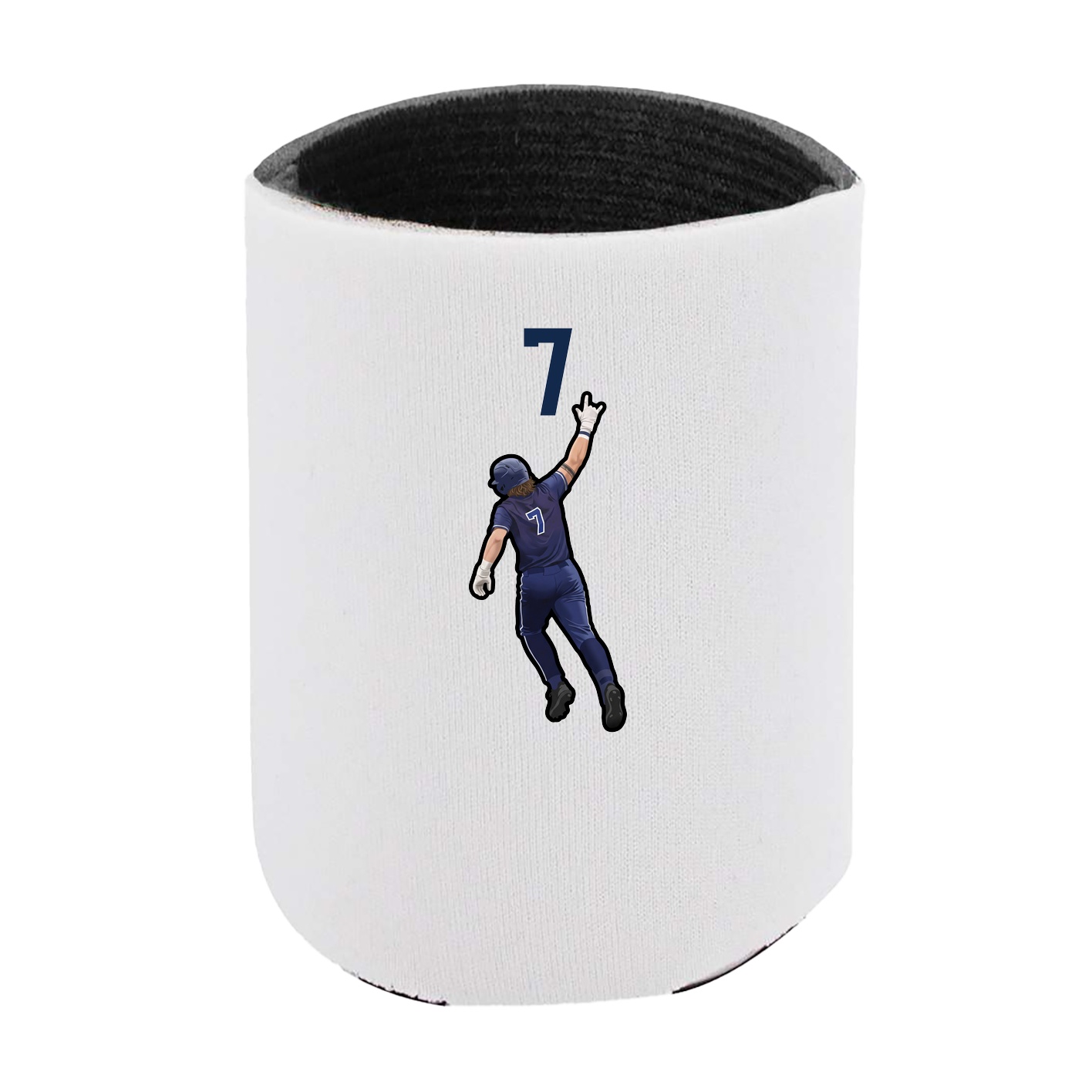 Can Holder — Number Top in White