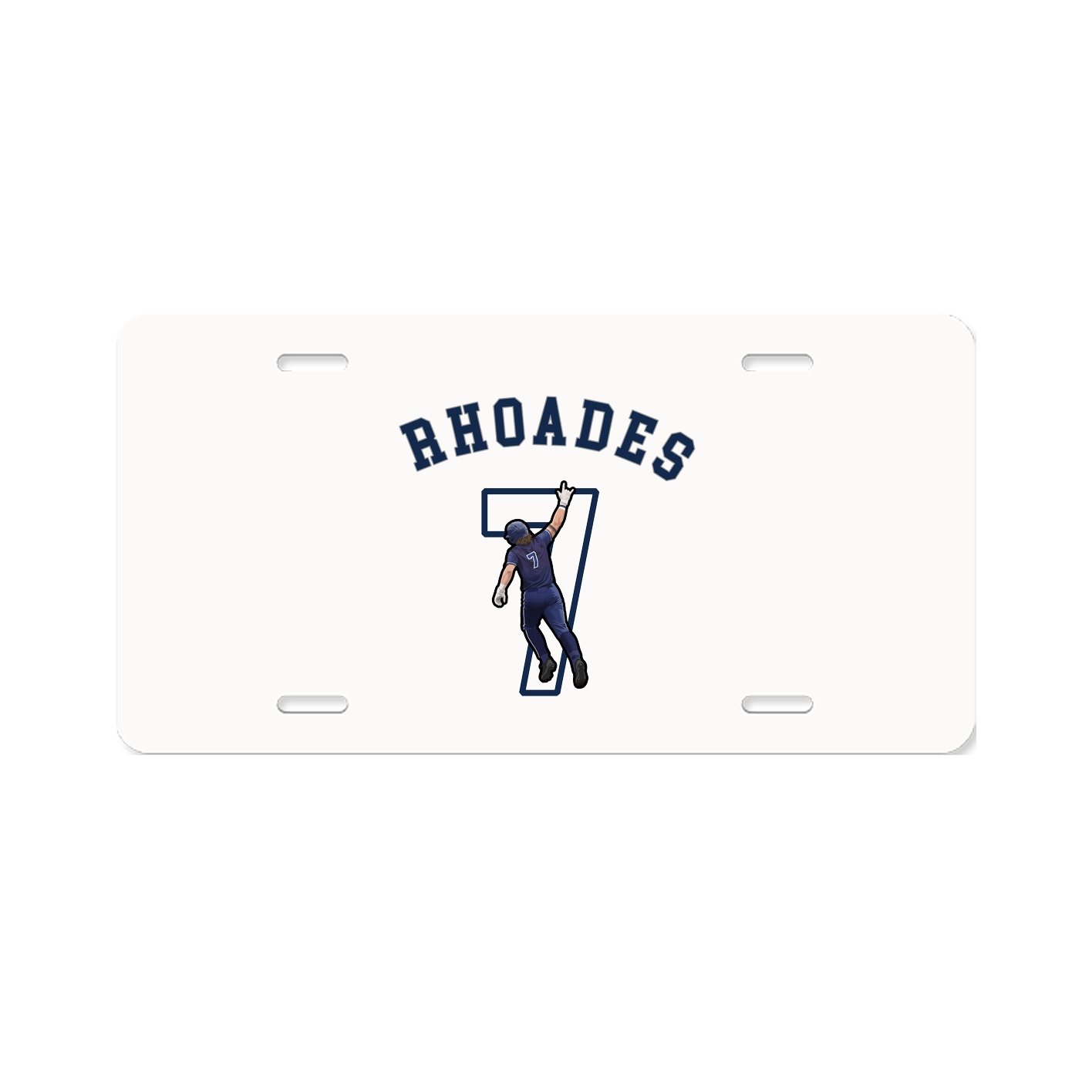 License Plate — Shirsey Arch in Classic