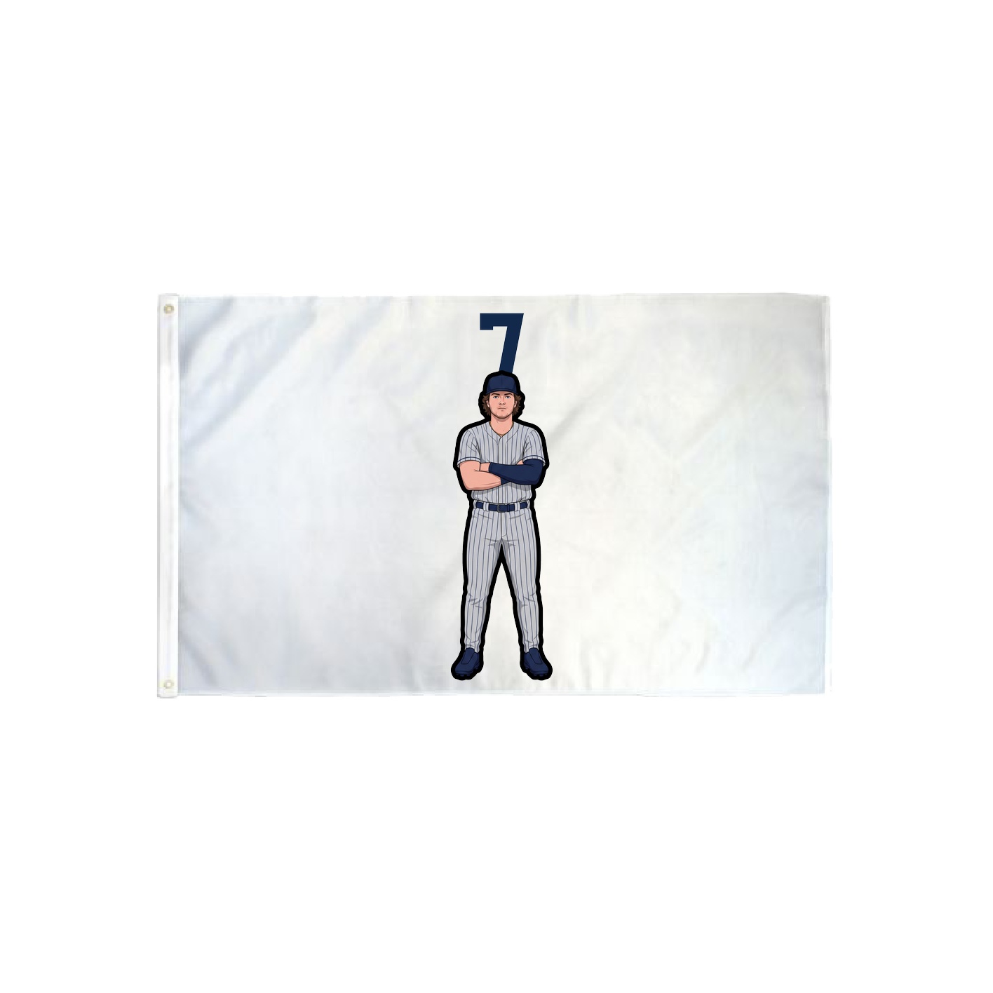 3x5 Flag — Number Top in Classic